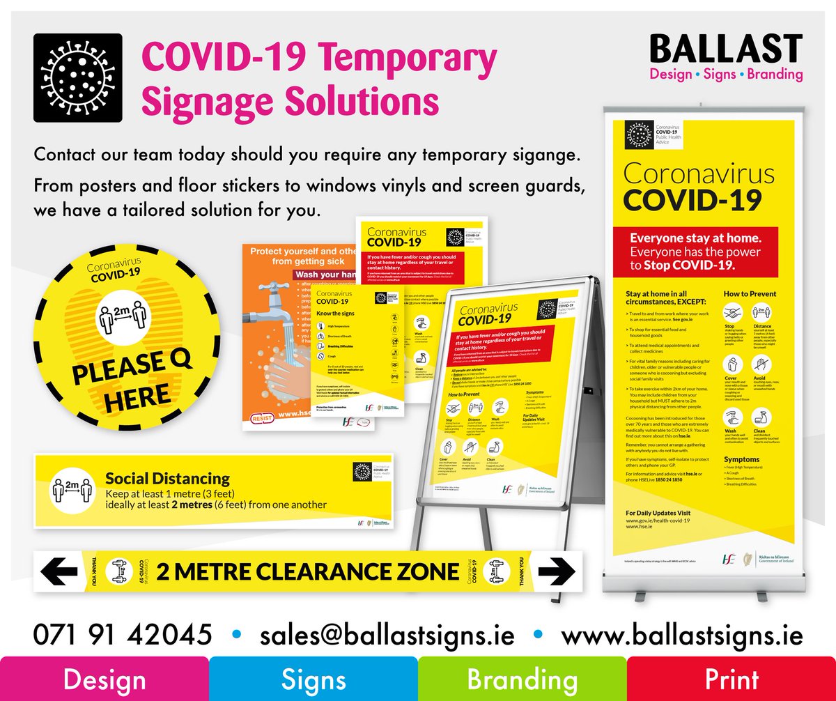 Ballast Design, Signs, Branding tweet media