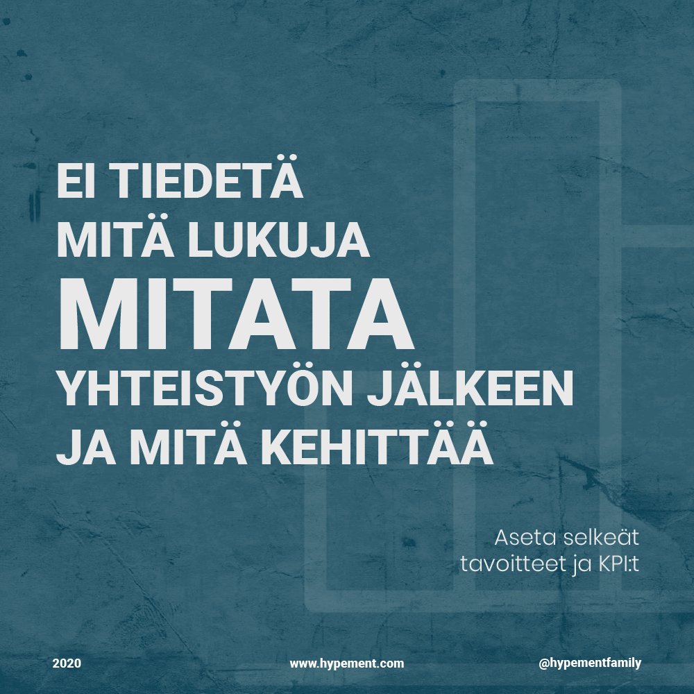 Jos olet joskus miettinyt hyödyntäväsi vaikuttajamarkkinointia, kannattaa ottaa ainakin nämä seikat huomioon sitä tehdessä.  😎☝ Ollaan vuosien varrella huomattu näiden olevan yleisiä kompastuskiviä. #vaikuttajamarkkinointi #hypementfamily