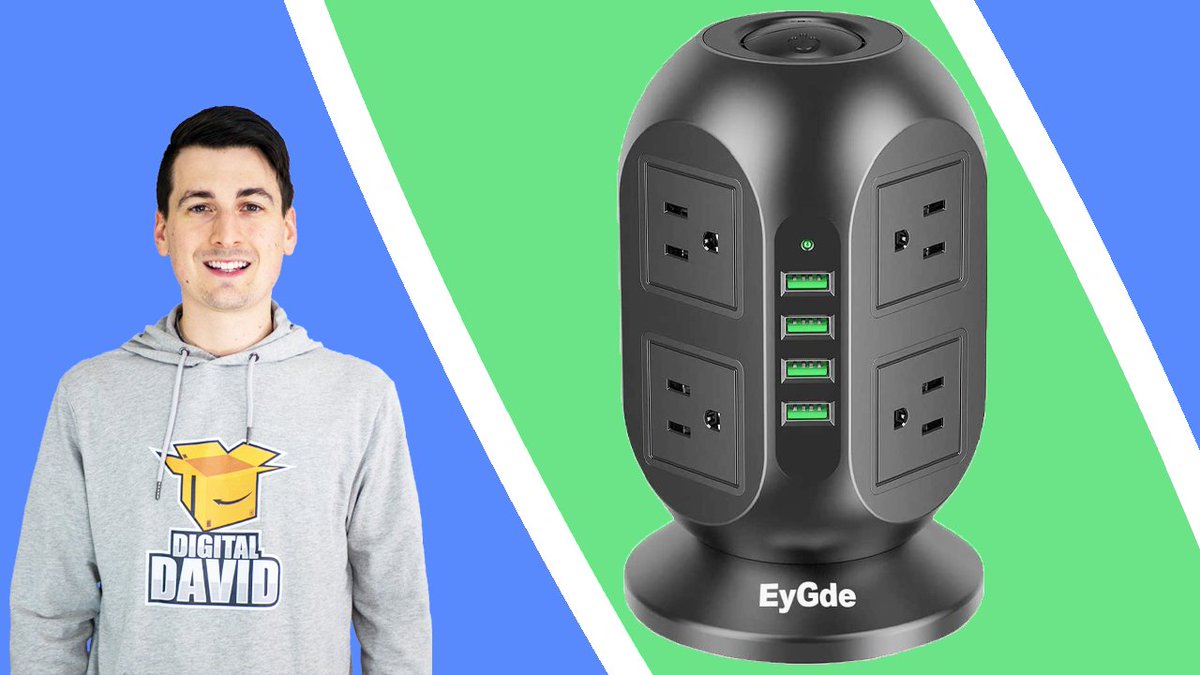 DigitalDavidREV's tweet photo. #EyGde Power Strip Tower Surge Protector Review!
Buy on Amazon: https://t.co/u5sGvF023G
Review: https://t.co/kXhHwR9Nz9
#PowerStrip #PowerTower #PowerStripTower #Power #Unboxing #Unbox #Unboxed #AmazonReviews #AmazonReviewer #SurgeProtector #USB #USBCharger #Tower https://t.co/8Pfu3NuyJh