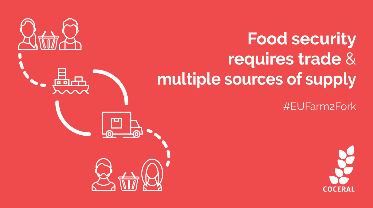 COCERAL_EU's tweet image. No state domestically produces everything their people want.

Some Member States are having an upsurge of 'agri patriotism', but we must keep in mind the importance of ensuring peoples' #FoodSecurity through many supply sources.

#EUFarm2Fork #protectfoodchains