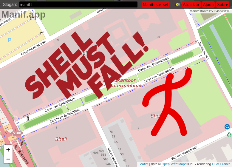 shellmustfall's tweet photo. We are back at Shell HQ where the Shell AGM is taking place - they talk about the future and continue business-as-usual. 
But there is no future for Shell.
Shell is Hell!!

#ShellMustFall

Join Us: 
https://t.co/Hi18YdHfX2 https://t.co/aqENiAS33c