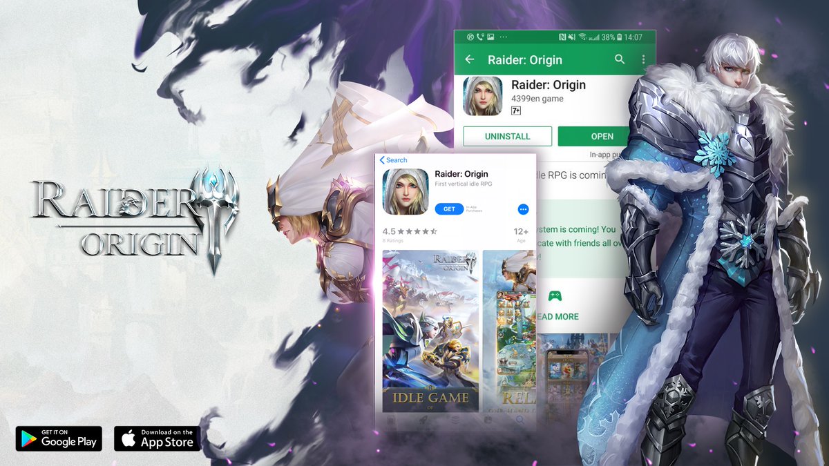 RaiderOrigin's tweet photo. 😍😍😍Raider: Origin---The best vertical idle RPG😍😍😍
Do not miss this game!!!
#Raider_Origin
—————🥰Download Link🥰—————
IOS: https://t.co/z3RBERnUIN
Android: https://t.co/lwCrFWrNij https://t.co/6jSVMZepA1