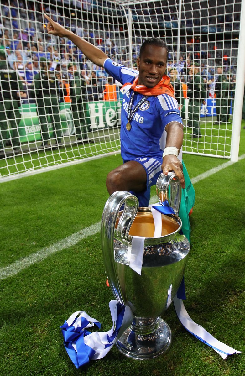 🔵 Didier Drogba 8 years ago today 🏆

#UCL