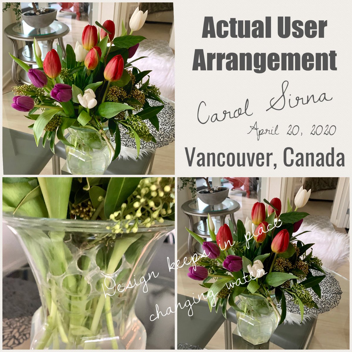 Purchase now at floraguppy.com #flowerdesign #home #hobby #ecofriendly