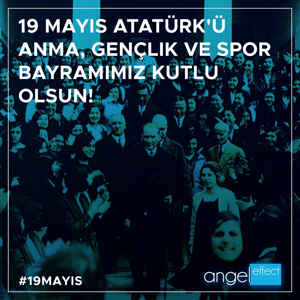 19 Mayıs Atatürk'ü Anma, Gençlik ve Spor Bayramımız kutlu olsun! #19MAYIS1919