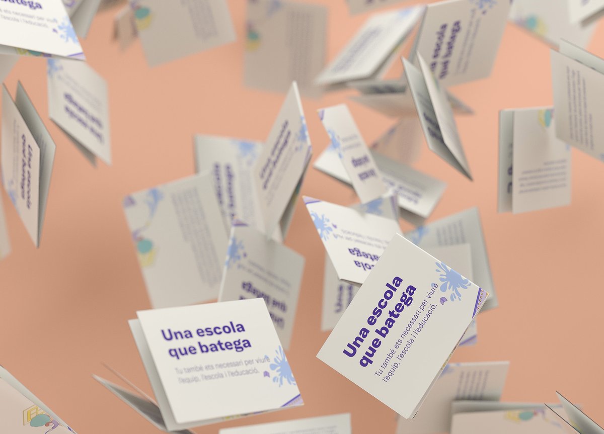 Disseny i il·lustració d'un poster desplegable per a fomentar una comunitat escolar activa a #Castelldefels.
Realitzat amb #sinergiavalue per al <a href="/AjCastelldefels/">Ajuntament de Castelldefels</a>
--
Diseño e ilustración de un poster desplegable para fomentar una comunidad escolar activa en #castelldefels