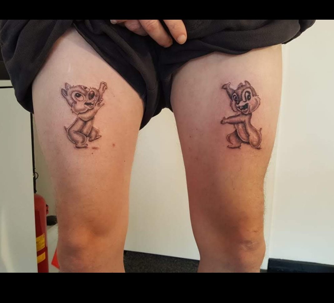 Taylor Made Tattoo Studio  Cool Little scrat piece done recently by our  junior artist Gemma Gemma is now booking for January onwards Message  to book httpswwwfacebookcomGemlettucetattoos  Facebook