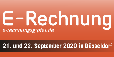 E-Rechnungs-Gipfel 2020 mit neuem Termin:
Lesen Sie mehr dazu in unserer aktuellen Pressemitteilung: e-rechnungsgipfel.de/presse und besuchen Sie den E-Rechnungs-Gipfel am 21. und 22. September 2020 in Düsseldorf
#ERechnung #XRechnung