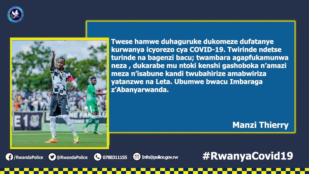 thierrymanzi4's tweet photo. RwanyaCovid19 ⁦@Rwandapolice⁩ https://t.co/OVszUGiJG5