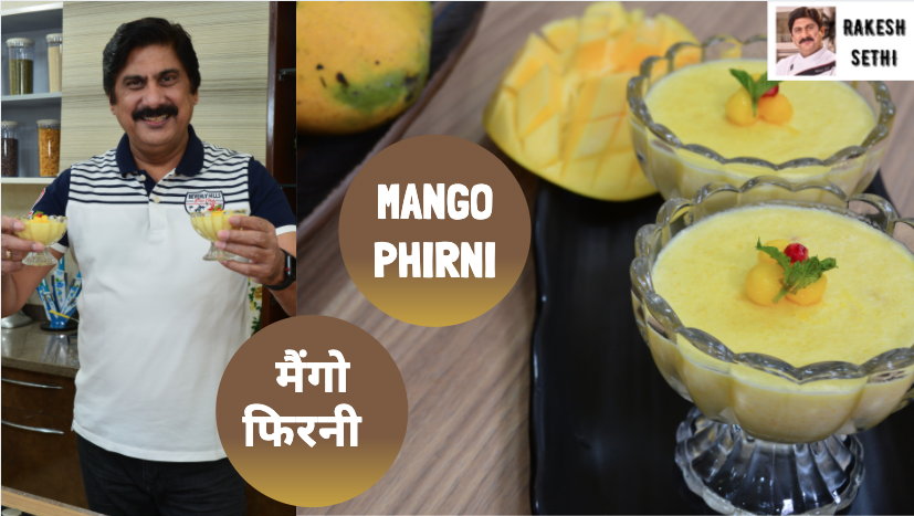 chefrakeshsethi's tweet photo. Mango Phirni / Firni - An Indian rice pudding, cooked in sweetened milk and set in Sakora (an earthenware bowl) served chilled as a dessert, garnished with choice of fruits / dry fruits, saffron strands. 
Watch it on YouTube now !
https://t.co/trJejCMfCp https://t.co/9wxi9L1bNl