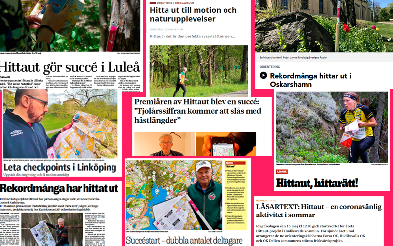 SUCCÉ FÖR HITTAUT – rekordmånga väljer coronasäker motion med karta. Förbundschefen: "I de här tiderna har idrotten en viktigare uppgift än någonsin att fylla" svenskorientering.se/Nyheter/Nyhete… #orientering #hittaut #förallahelalivet #orienteering