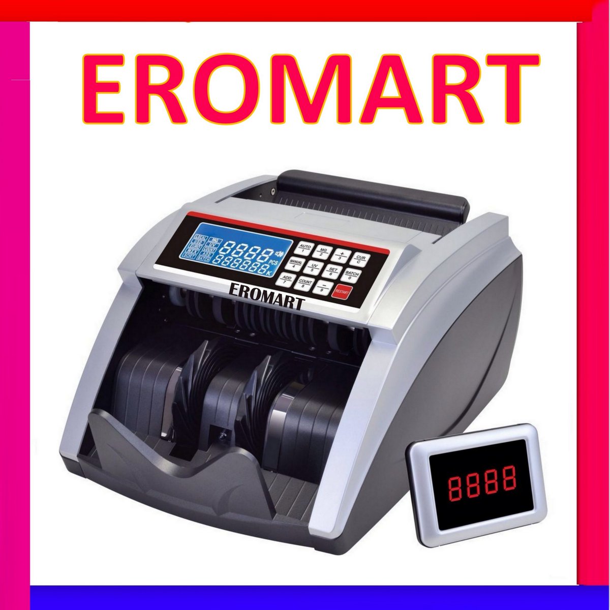 EromartIndia's tweet photo. Buy India’s #Best_Price #Bill_Counters Online with 100% Counterfeit Detections in Erode, Salem, Namakal, Coimbatore, Karur,Tamil Nadu – INDIA https://t.co/aX7f7nZ86z