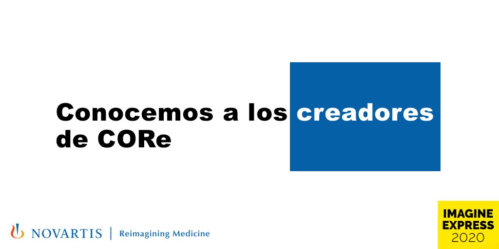 Los ideadores de CORe fueron Cristina Garrido @cristina_gaco, experta en ensayos clínicos de Novartis España, Marcos Candiotto @tosquix, experto en derecho y ciberseguridad y Laura Lorenzo, @laura_lorenzo88, experta en marketing y comunicación. Los entrevistamos ⬇