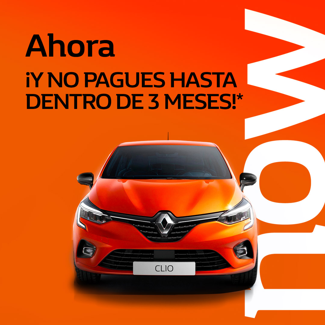 RenaultAutofer's tweet photo. Ahora más que nunca te lo ponemos fácil para estrenar un Renault con hasta 7.500€* de descuento, un año de seguro de regalo y, además, ¡no empieces a pagar hasta septiembre! https://t.co/NjsOC9oL6Q