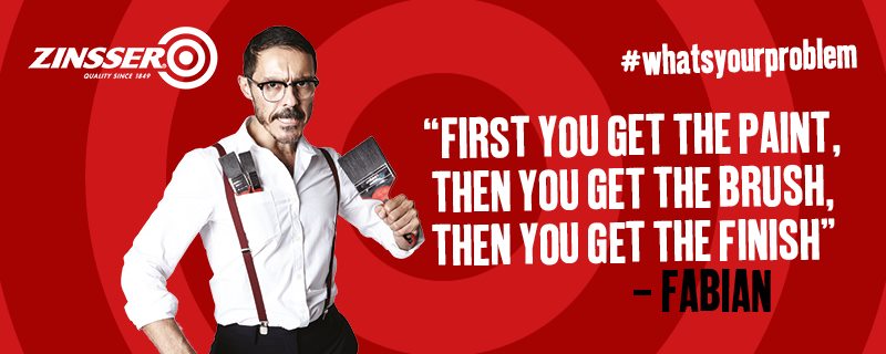 Got an unfortunate mess that needs to be covered up? £100 worth of #Zinsser paint will sort you out. Follow and retweet to enter the #competition #win