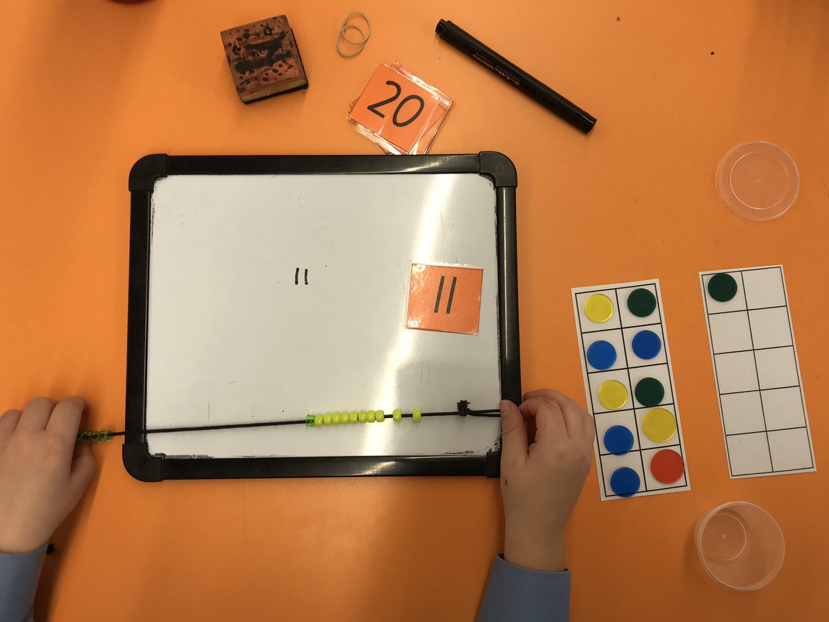 Teen numbers!! Kindy loved using manipulatives to show the different ways they can make the numbers 11-20. I also received copious amounts of positive feedback from my supervising teacher which ended my day on a high! 🤗🤩 #acuedu_p <a href="/chrissymonte/">Dr Chrissy Monteleone</a>