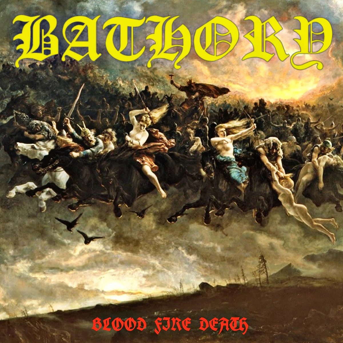 Bathory, Blood Fire Death, Hammerheart par Bathory