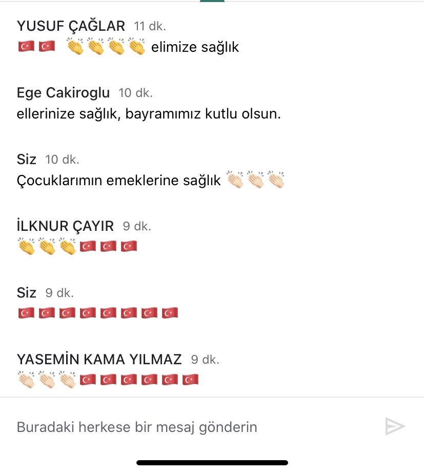 cansuuu_aa's tweet photo. Bugün yoğun bir veli-öğrenci katılımıyla 19 Mayıs Gençlik ve Spor bayramımızı çoşkuyla kutladık . Bizleri desteleyen ve emek veren herkese çok teşekkür ederiz 👏🏻👏🏻 🇹🇷🇹🇷🇹🇷 @DuyguluVeli @zengina @ugurokulkurtkoy @UgurOkullari https://t.co/Nu6C4LAKNl