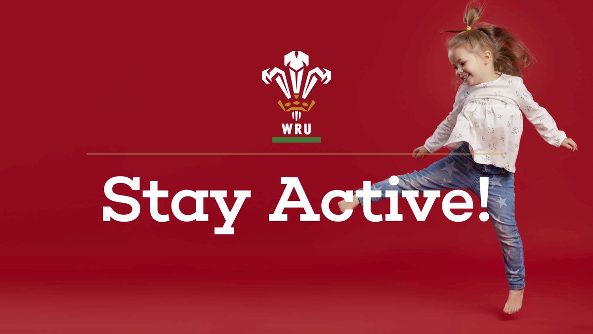 #StayHomeStayActive 

Our world-class physical performance department has created a range of training guides to help you stay physically and mentally active.

Click here for the full resource:
bit.ly/WRUStayActive

Gwnewch y mwya' o'r sefyllfa ddigynsail yma!