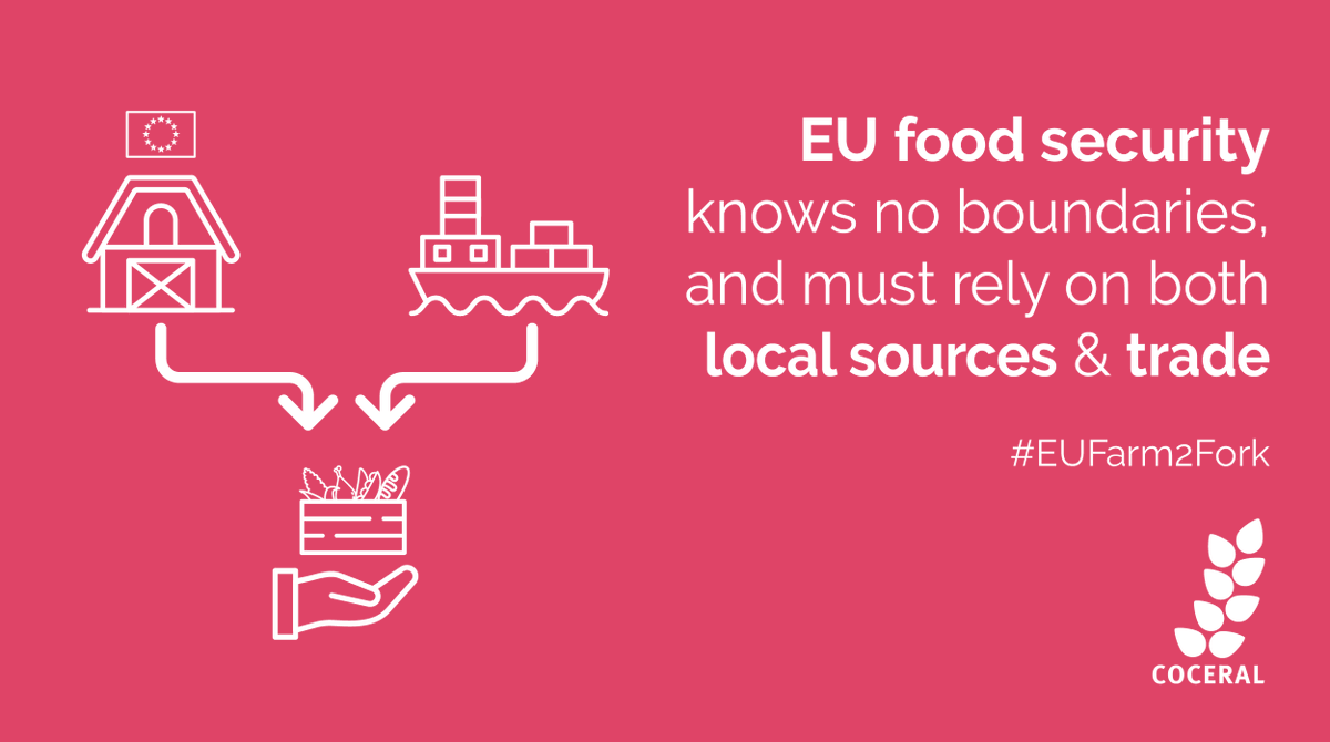 COCERAL_EU's tweet image. #EUFarm2Fork

While local production is important, to ensure #foodsecurity crops that can't be grown in sufficient quantities in the EU must continue to be imported 🌾🚢🌍