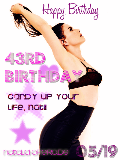 Happy Birthday Natalia!     