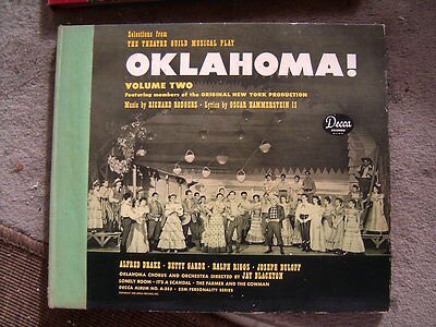 But barely any other musicals in the 1940s got cast albums. The technology was not conducive to it. Oklahoma was SIX cumbersome discs in the age of 78s.