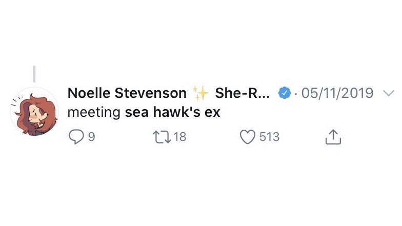 it was heavily implied that sea hawk had a boyfriend, making him an official mlm