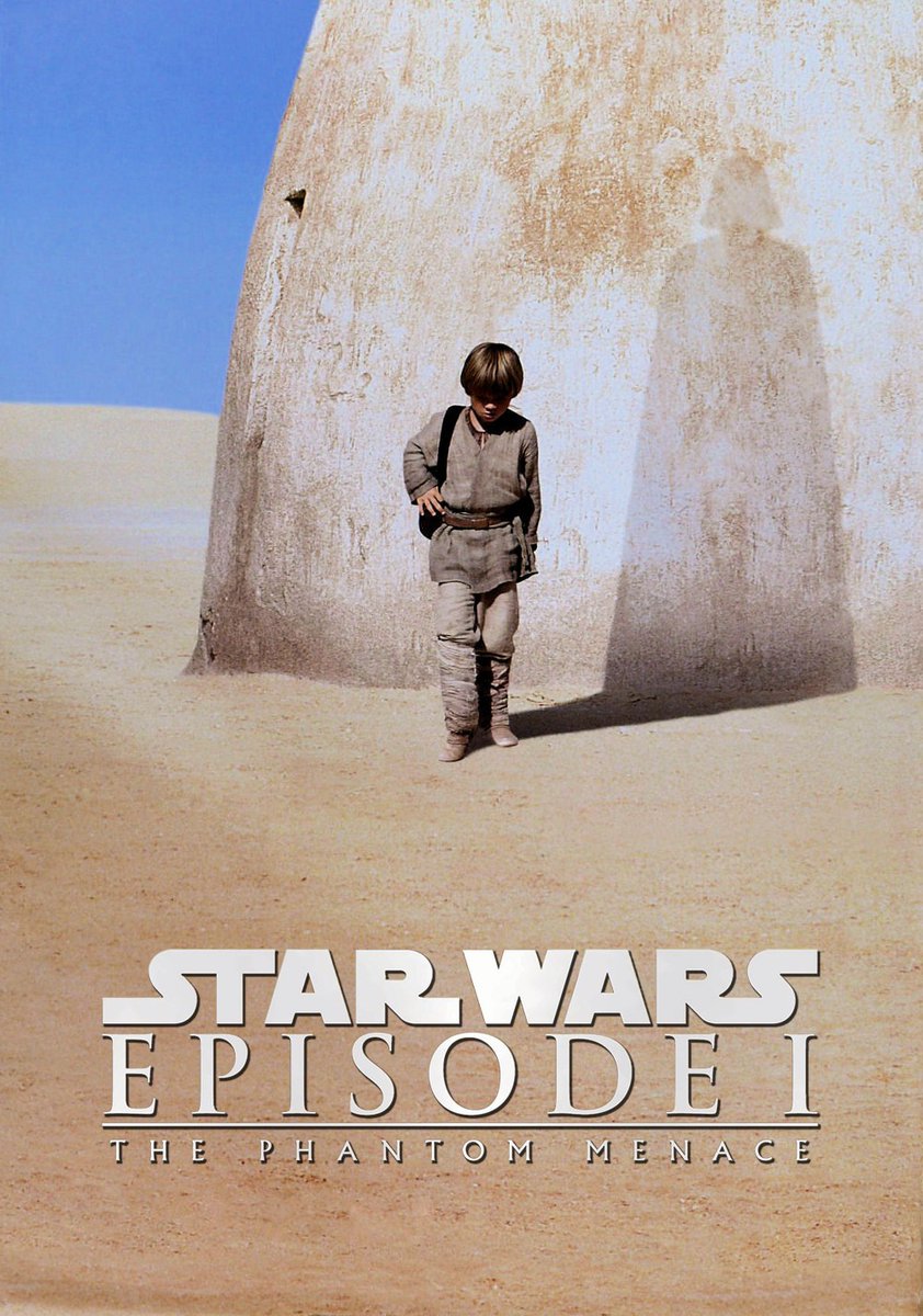 The Phantom Menace was released 21 years ago today and while it may have sucked ass, this poster is still undeniably incredible