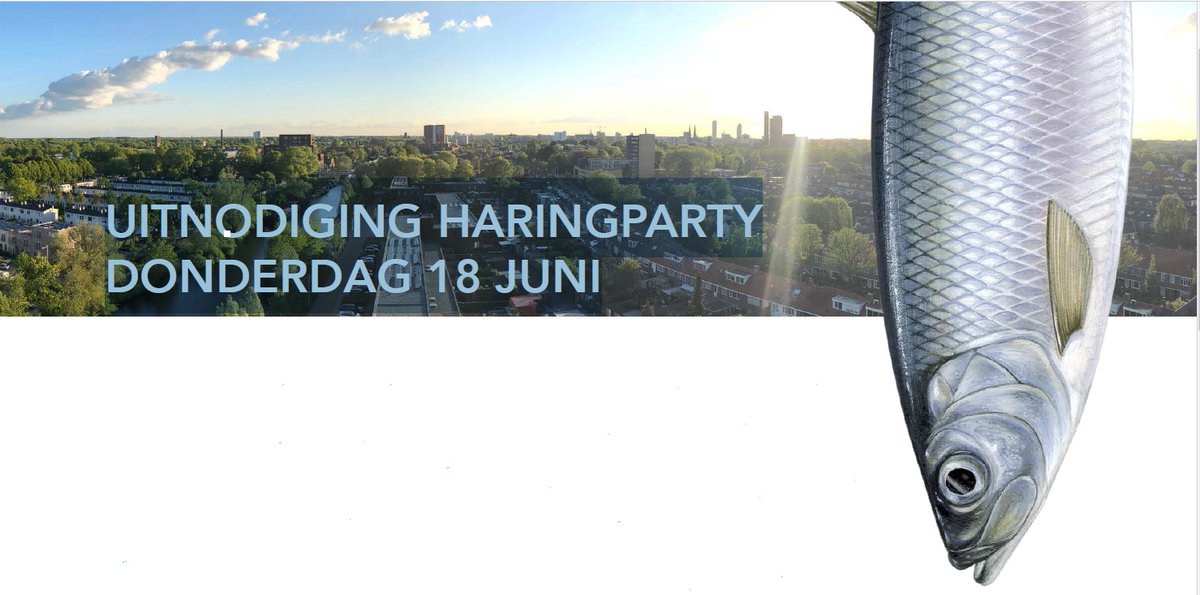 In 2020 geen traditionele Haringparty maar wel Nieuwe Haring!
Graag nodigen wij u uit om de jaarlijkse Haringparty bij te wonen. Anders dan anders maar wel op een spectaculaire eigentijdse manier.

Meld u aan op de website van top013.nl