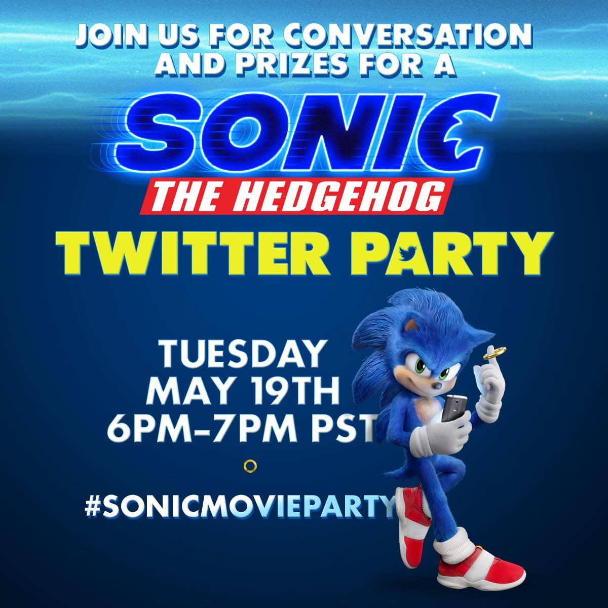 Party Tonight!! Join us for the #SONICMOVIEPARTY at 6pm PST!! #ad
 RSVP: forms.gle/gMuCPrnv1pVx26…
