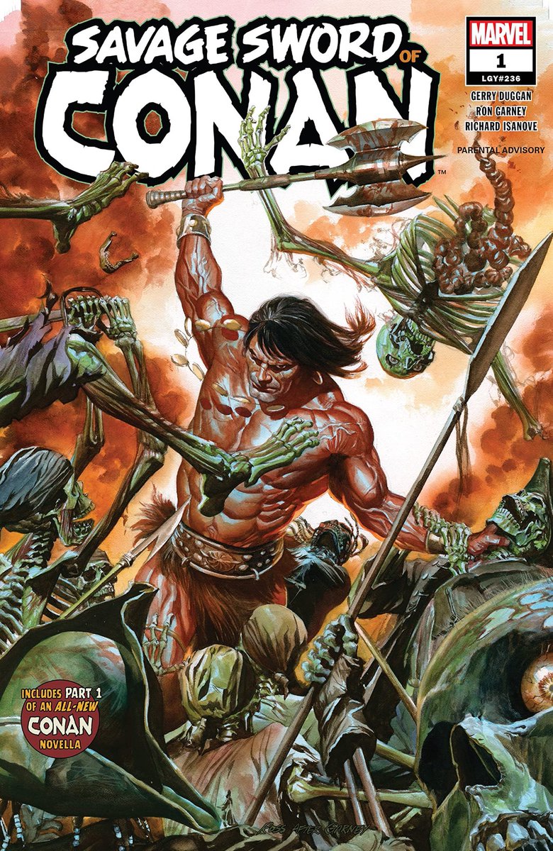 The cream of the crop is “The Shadow of Vengeance” by Scott Oden that ran through THE SAVAGE SWORD OF CONAN issues 1-12 and acts as a sequel to the Robert E. Howard Conan story “The Devil in Iron.”