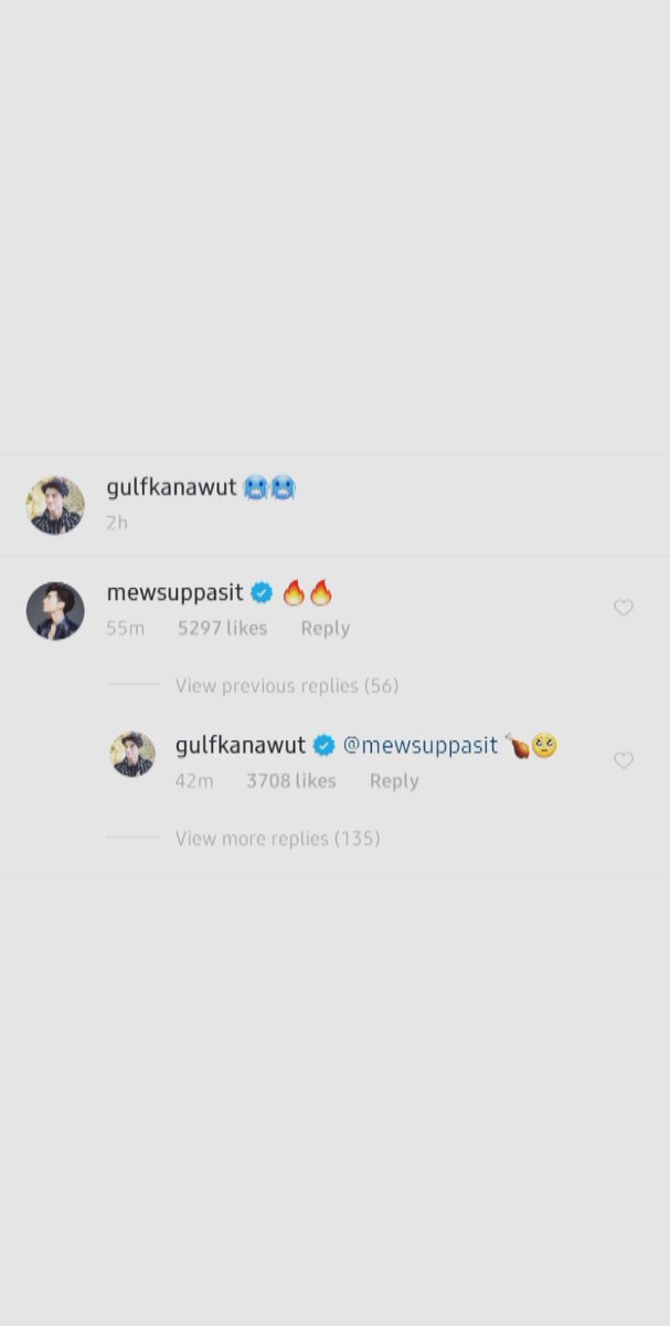 200519gulfkanawut: m: g: m: gulf prolly asking mew to buy him some chicken and mew teasing him that he's eating again or maybe they're just messing up our minds like they always do 