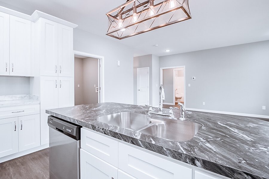 When we saw this countertop and light fixture combo, all we could say was WOW.
This beautiful eat-in kitchen island makes a statement while overlooking the living room area!
•
356 Bryant Boulevard Seymour, IN
Call me today! 812•525•2336