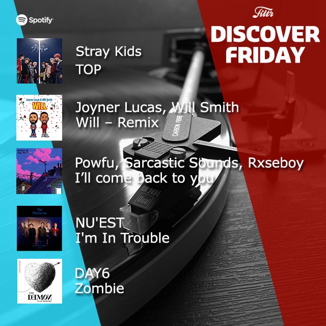 SonyMusicID's tweet photo. Almost 2 months of #Quarantine but that's not an excuse not to update our #DiscoverFriday playlist on @SpotifyID
Check it out! https://t.co/jGo1kANz28
@Stray_Kids @JoynerLucas #willsmith @Powfu #sarcasticsounds @_rxseboy #nuest @day6official https://t.co/dRONhxXmgm