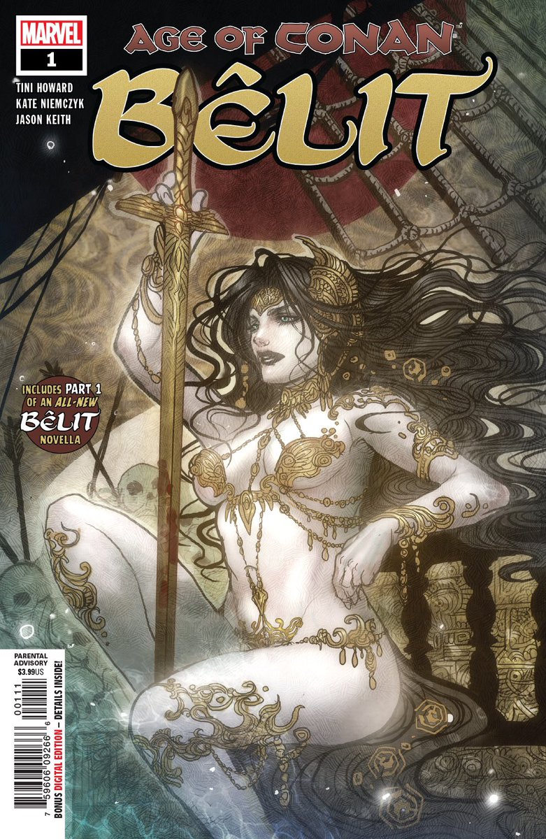 A much better read than the comic itself is the Bêlit story “Bone Whispers” by Michael A. Stackpole that ran through AGE OF CONAN: BÊLIT issues 1-5.