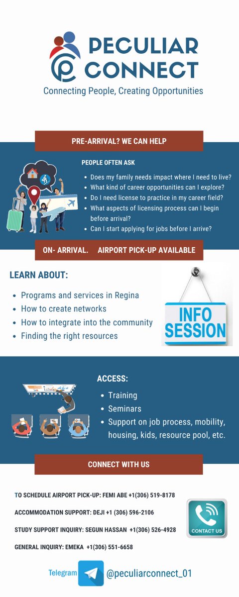 rccgpnsk's tweet photo. Landing in Regina- Canada soon or know anyone who is? Peculiar Connect is here to help.

Share with friends and family. 

Subscribe to our channel for more info and connect with the team: https://t.co/hHiJhhNXLt https://t.co/gtX1RCz70y