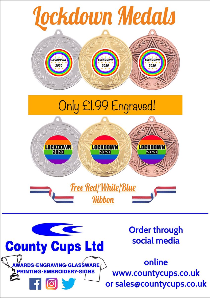 Who’s claiming the bragging rights in your family lockdown competitions?! #medals #positivity #rewards #family