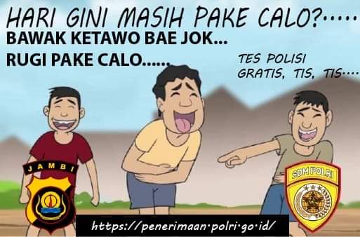 pepe_teguh's tweet photo. SUKSESKAN REKRUTMEN POLRI YANG BERSIH, TRANSPARAN,  AKUNTABEL DAN HUMANIS.  INGAT MASUK POLISI GRATIS,  JANGAN PERNAH PERCAYA CALO
@ssdm_polri @rekrutmen_polri 
#penerimaanpolri2020 #casis2020 #rekrutmenpolri #ssdmpolri #masukpolisigratis https://t.co/hocMOiPaTG https://t.co/drSj0OuC3q