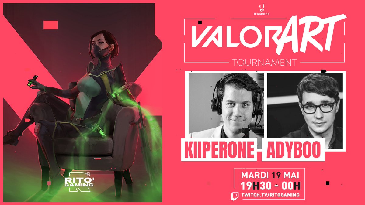 Première édition du tournoi #ValorART ce soir sur RitOGaming ❤️