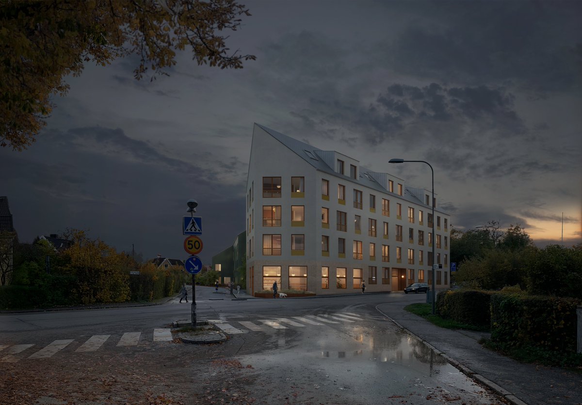 Detaljplanen för kvarteret Jutesprånget i Älvsjö är nu ute på samråd kodarkitekter.se/nyheter/detalj… #KodArkitekter #FFAB #Jutesprånget #Älvsjö #Arkitektur #Stadsutveckling