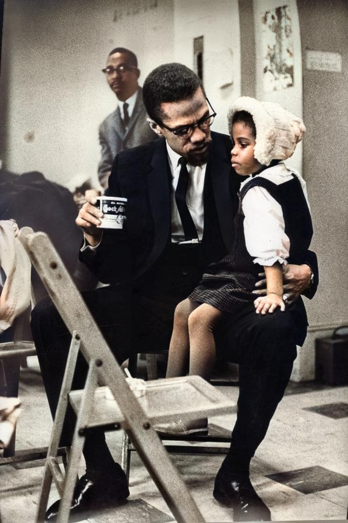 Malcolm X was born on this day 95 years ago. To commemorate Malcolm X's legacy we have colourised some of the most iconic photos and put them together with other full-colour photos of him.