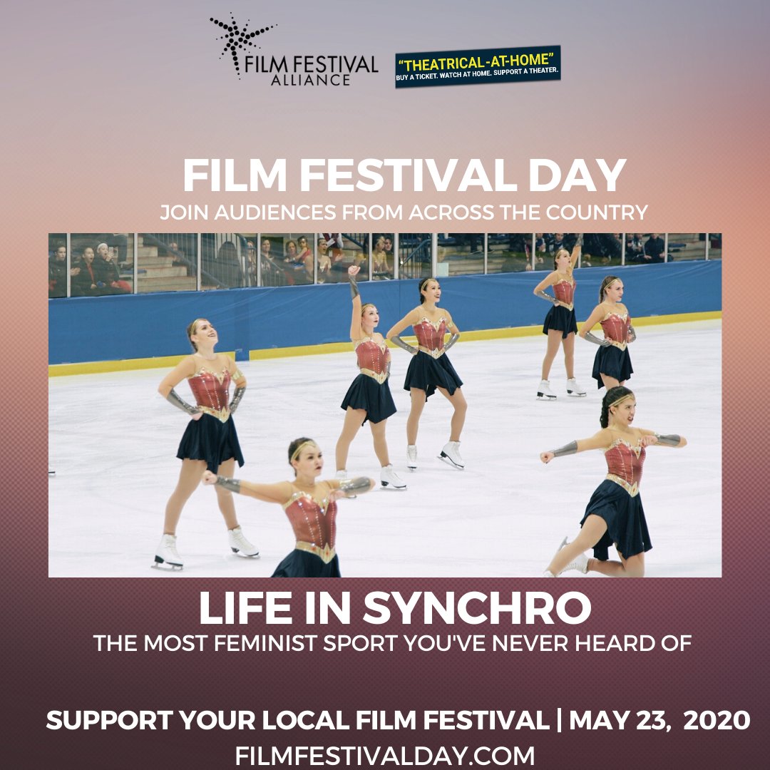 Move over Last Dance, the sports documentary you now need in your life is LIFE IN SYNCHRO, a fest fave about synchronized skating! We've teemed up with fests around the country to bring you a virtual screening on 5/23 with proceeds going to #freestatefest: lawrenceartscenter.org/event/film-fes…