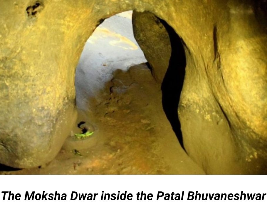 It is said  #Paapdwar was shut after the death of  #Ravana and  #Randwar was closed after  #Mahabharata, presently  #Dharmdwar &  #Mokshdwarout are functional. It is said that  #Pandvaas meditated here during their final journey after  #MahabharataThis cave was hidden to mankind...