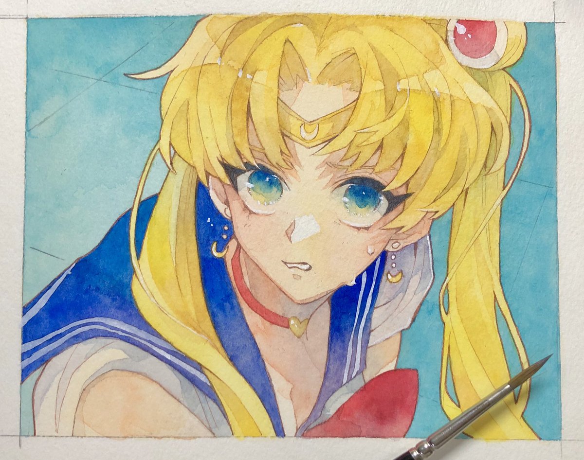 セーラームーン ,月野うさぎ 「#sailormoonredraw 」|時雨のイラスト
