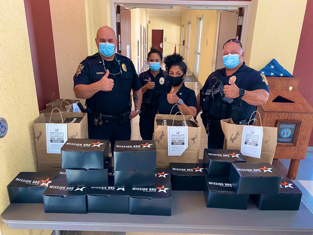 DaviePolice's tweet image. Thank YOU @MissionBBQ! YOUR SUPPORT MATTERS!