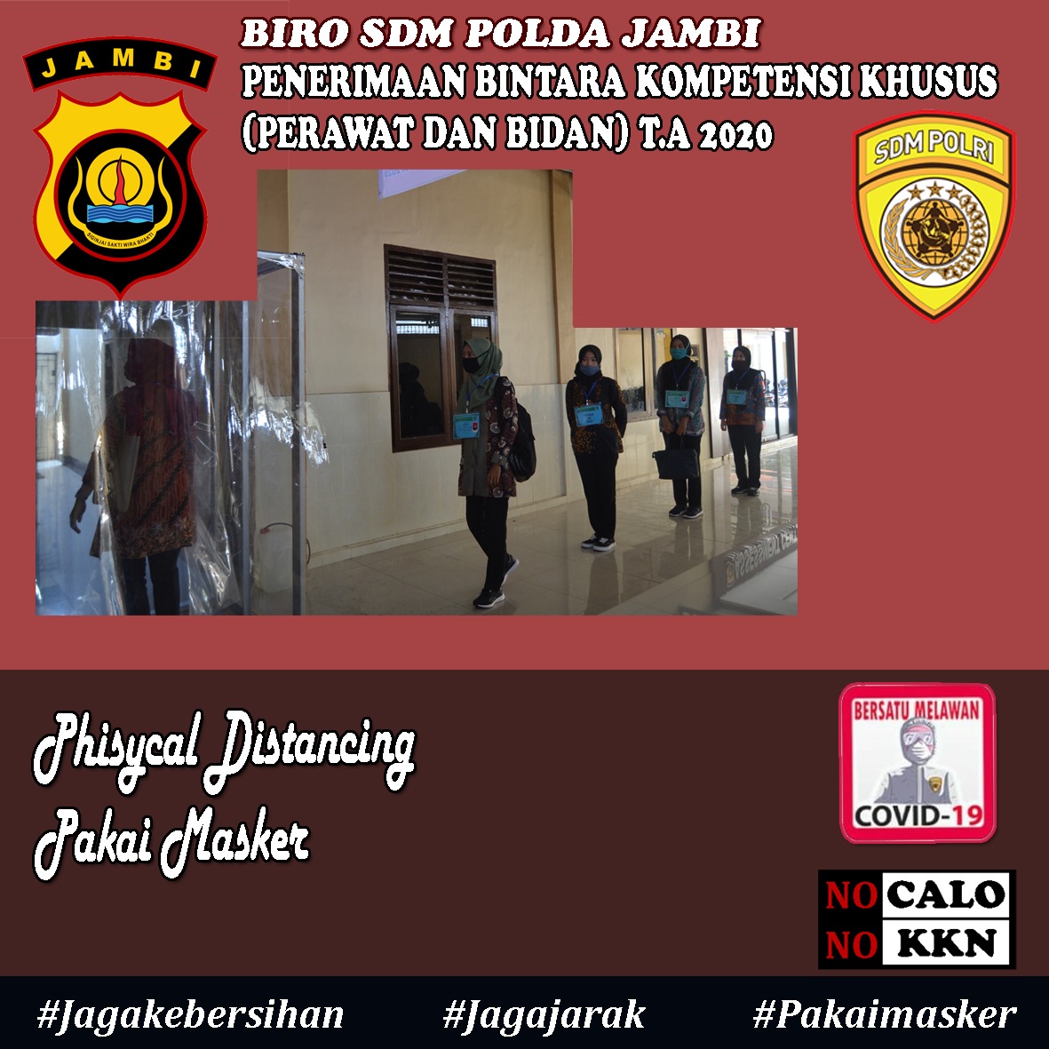 pepe_teguh's tweet photo. SUKSESKAN REKRUTMEN POLRI YANG BERSIH, TRANSPARAN,  AKUNTABEL DAN HUMANIS.  INGAT MASUK POLISI GRATIS,  JANGAN PERNAH PERCAYA CALO
@ssdm_polri @rekrutmen_polri 
#penerimaanpolri2020 #casis2020 #rekrutmenpolri #ssdmpolri #masukpolisigratis https://t.co/hocMOiPaTG https://t.co/hxA9H7jITf