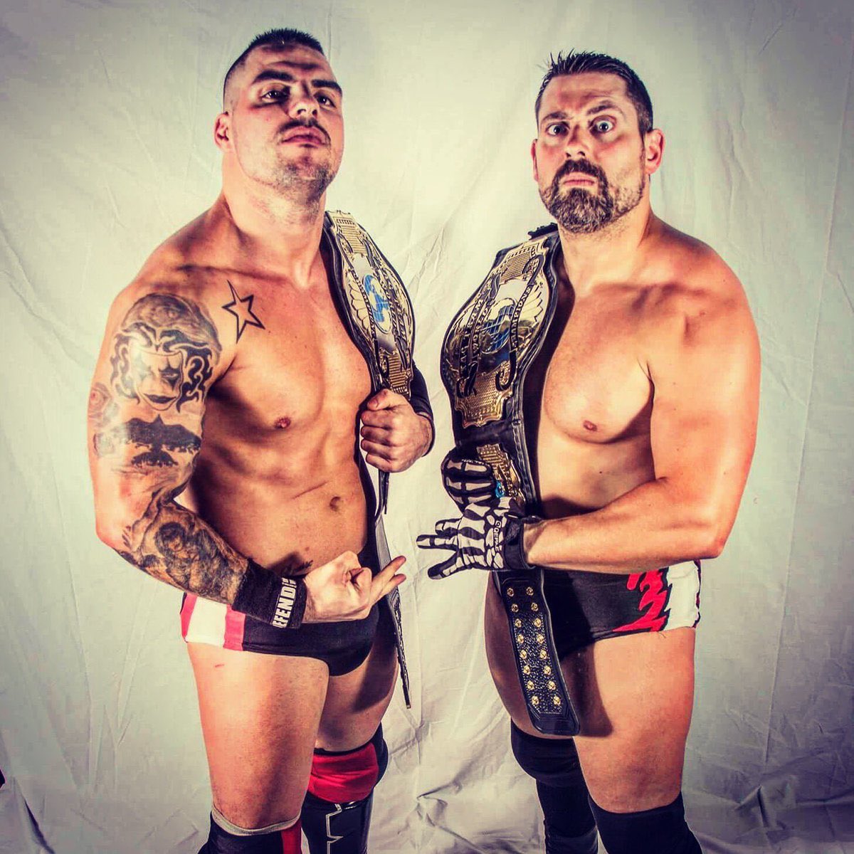 Todays wrestling flash back  @CorvinNI  @BonesawAl been ott tag team champions the good old days I would love to see them have another tag title run I also miss  @dunkdisorderly been with them that was a bad ass group