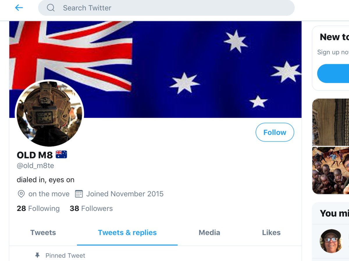 16) Here is the account’s home page.Note there are ONLY 38 followers in 4.5 years.This is virtually impossible to achieve.He seems completely unconcerned that he never garnered any or very few replies to his tweets - ever. Essentially he was just talking to himself.