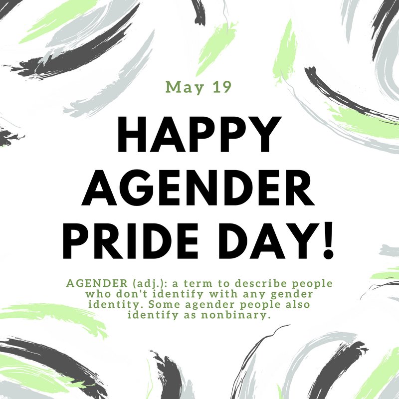 Happy #Agender Pride day! We support people across the gender spectrum 🏳️‍🌈We are here to listen from 10am to 10pm, 365 days a year ☎️📱💻 💬#safespace #lgbtqia