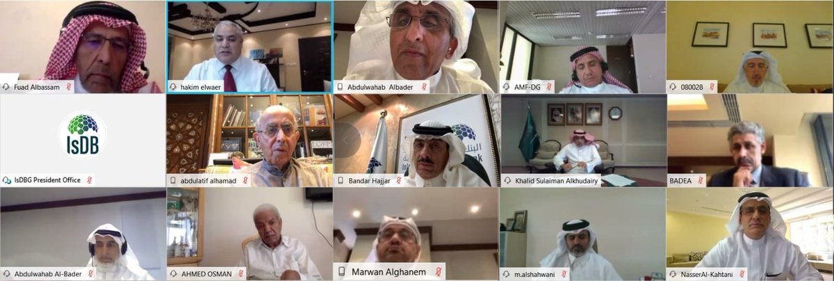 isdb_group's tweet photo. Speaking at the virtual meeting of the Arab Coordination Group, IsDB President Dr. Bandar Hajjar highlighted the role of the $500m #TransformFund in finding solutions to #Covid19, and encouraged scientists & innovator to apply for funding.
Read more here: https://t.co/O3g5LFVsZv https://t.co/jzxWD98L2U